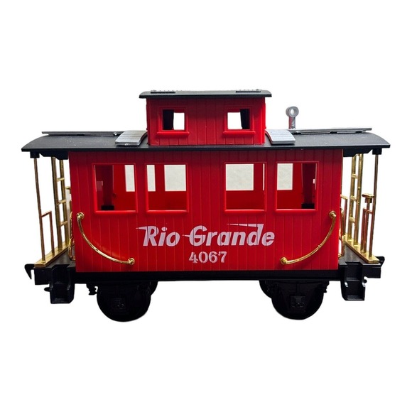 Eztec Santa Fe Express Train Caboose Rio Grande 4067 G Gauge - Picture 2 of 5